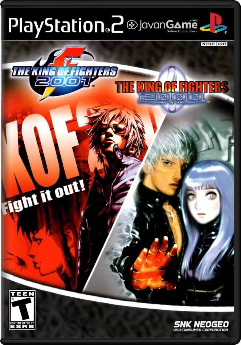بازی King of Fighters 2000-2001, The برای PS2