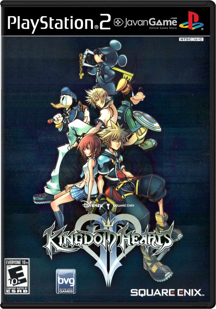 بازی Kingdom Hearts II برای PS2