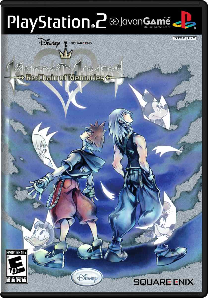 بازی Kingdom Hearts Re - Chain of Memories برای PS2