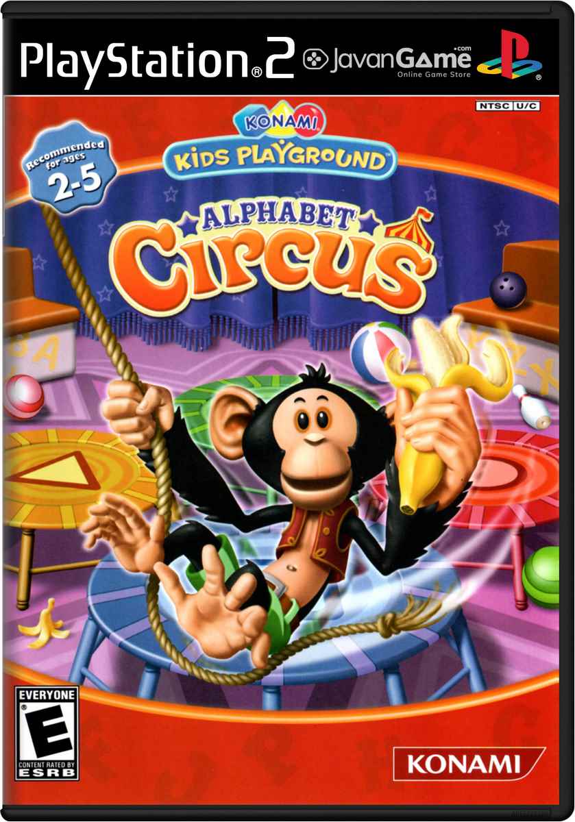 بازی Konami Kids Playground - Alphabet Circus برای PS2