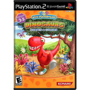 بازی Konami Kids Playground - Dinosaurs - Shapes & Colors برای PS2