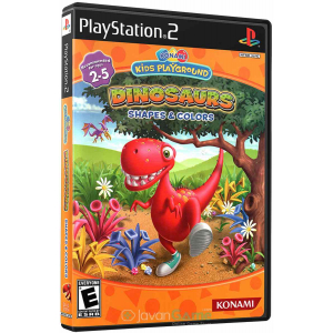 بازی Konami Kids Playground - Dinosaurs - Shapes & Colors برای PS2 