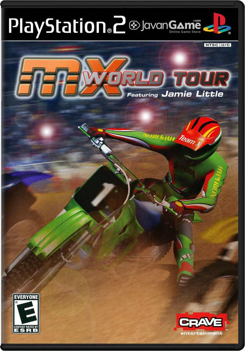 بازی MX World Tour featuring Jamie Little برای PS2