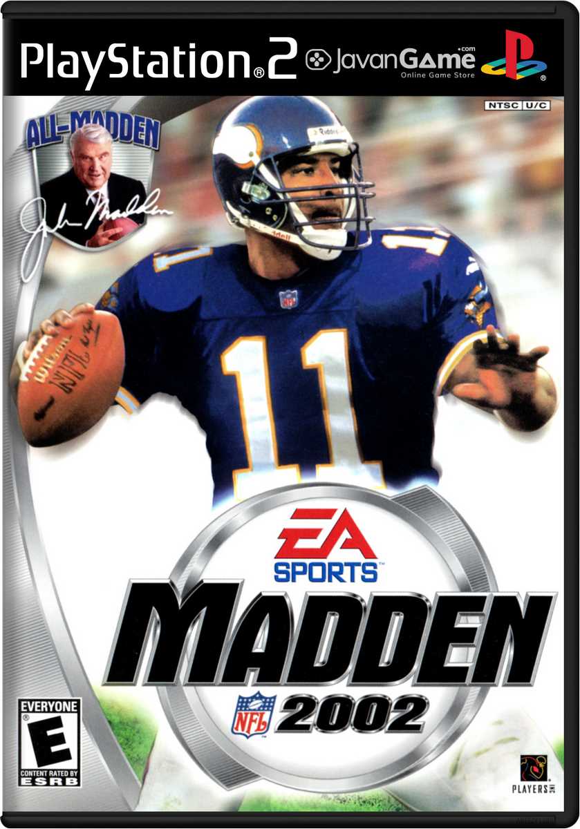 بازی Madden NFL 2002 برای PS2