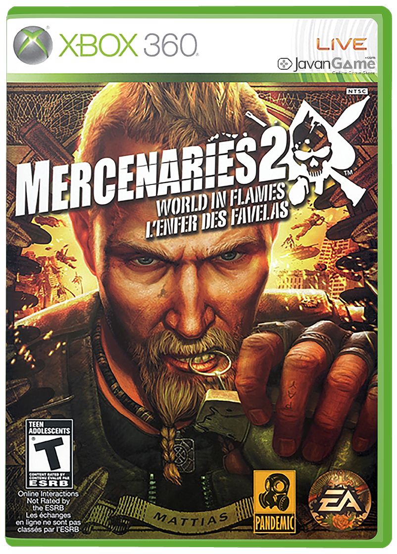 بازی Mercenaries 2 World in Flames برای XBOX 360