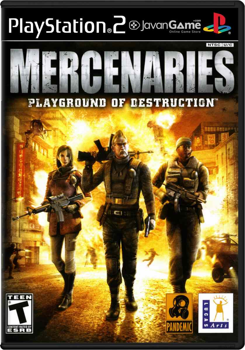 بازی Mercenaries - Playground of Destruction برای PS2