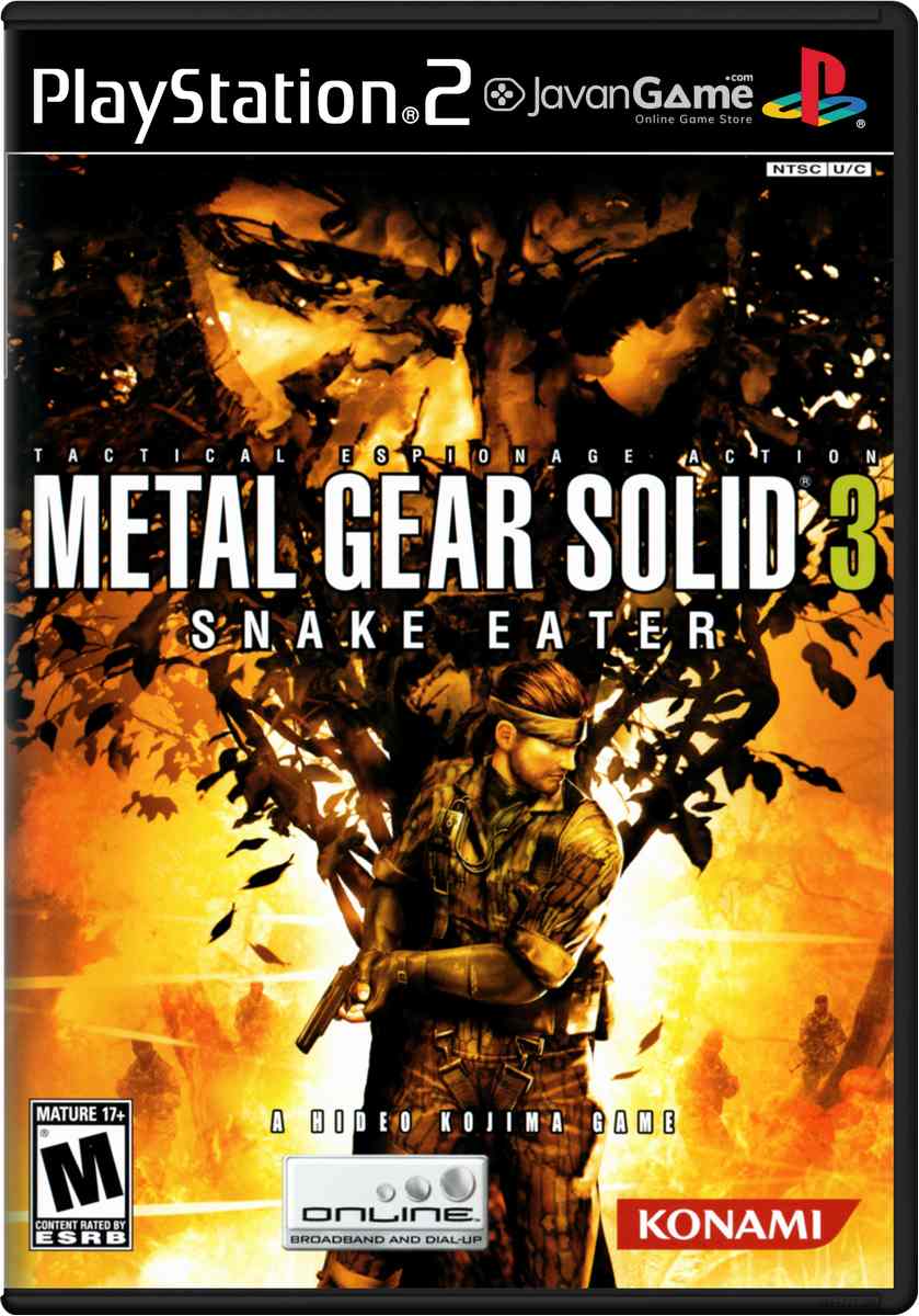 بازی Metal Gear Solid 3 - Snake Eater برای PS2