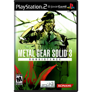 بازی Metal Gear Solid 3 - Subsistence برای PS2
