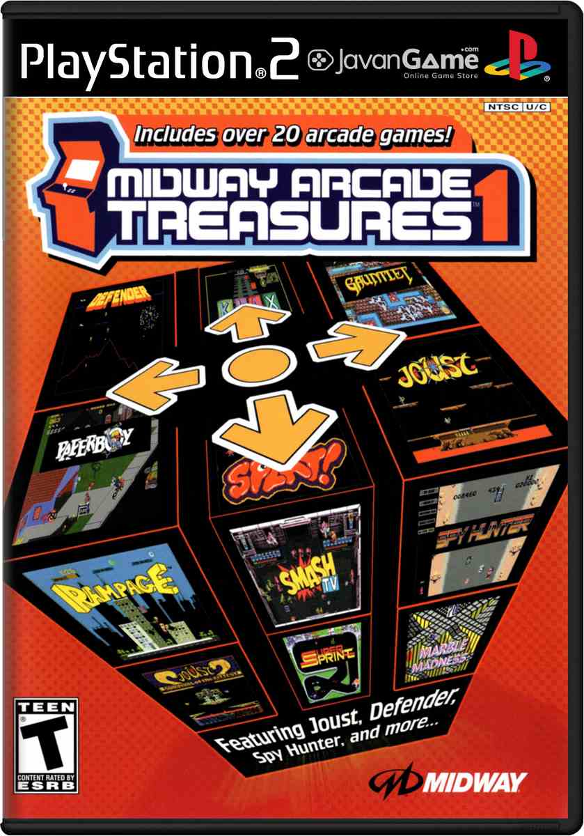بازی Midway Arcade Treasures برای PS2