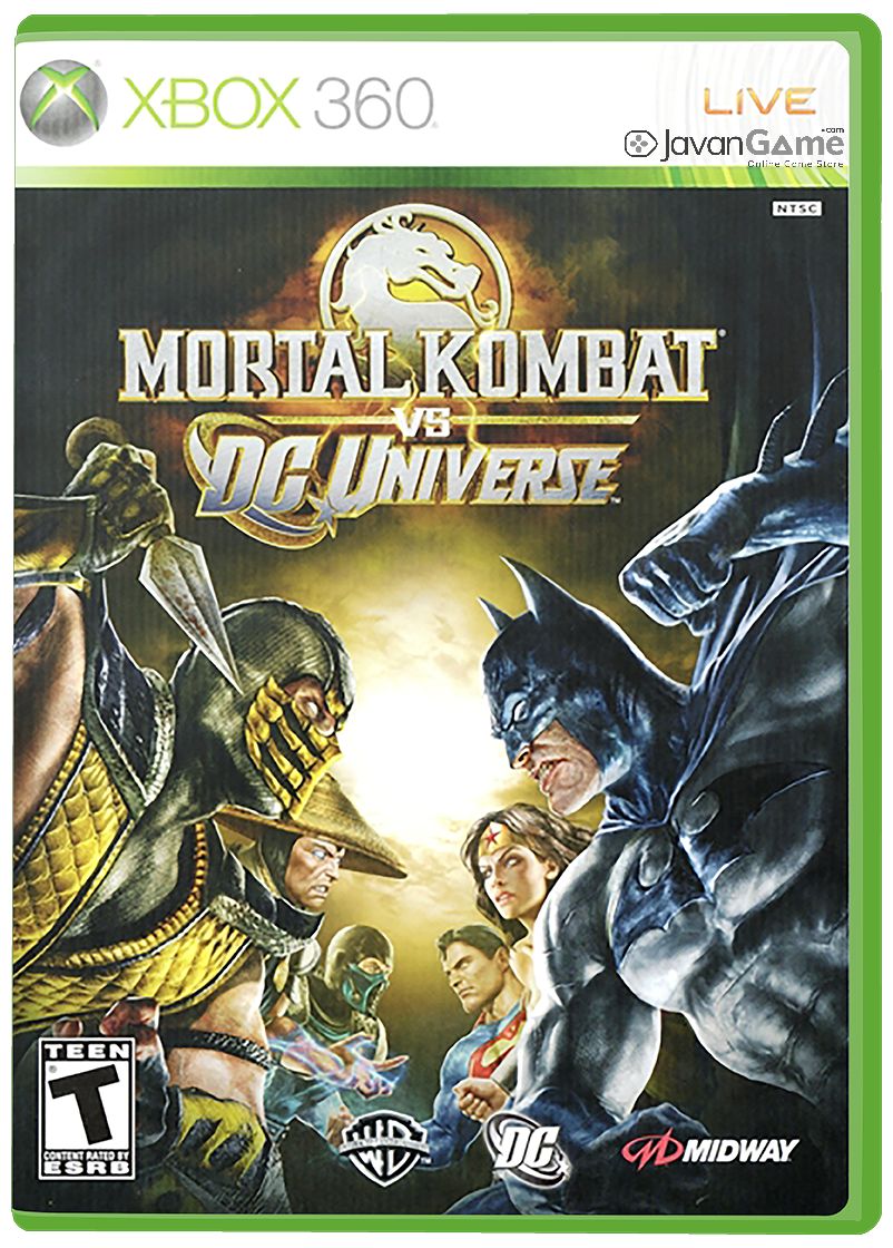بازی Mortal Kombat vs DC Universe UNCUT برای XBOX 360