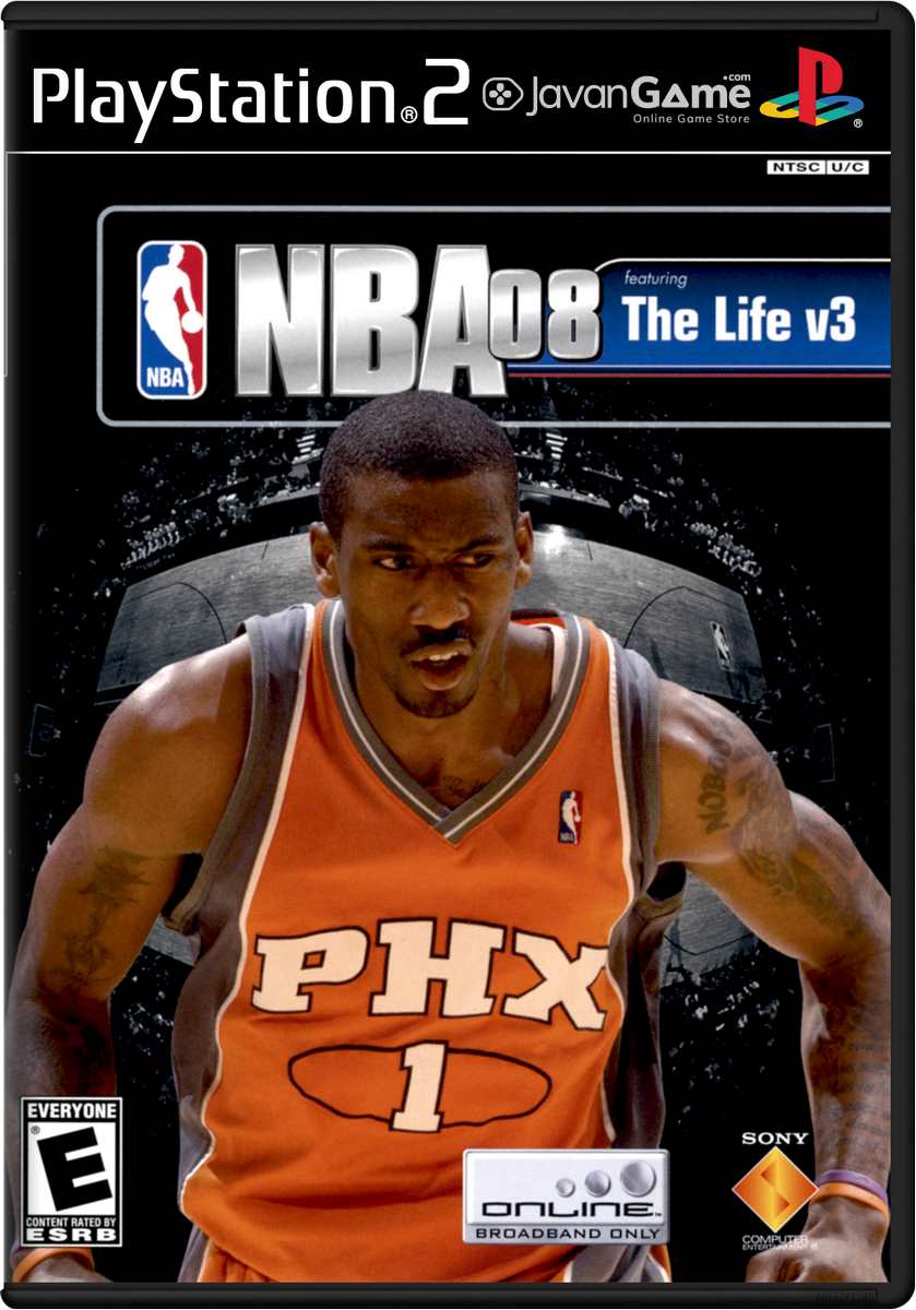 بازی NBA 08 برای PS2