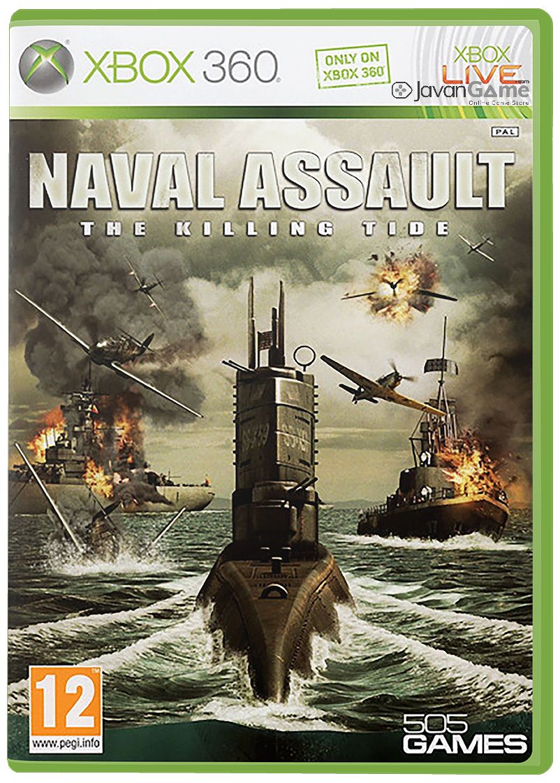 بازی Naval Assault The Killing Tide برای XBOX 360