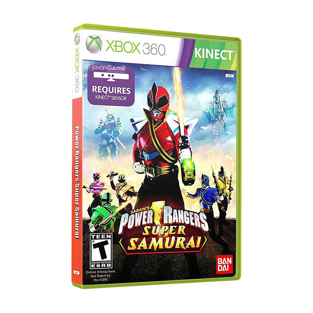 Jeu Power Rangers Super Samurai Pour Xbox 360 - Version PAL FR Avec Notice - Bon état