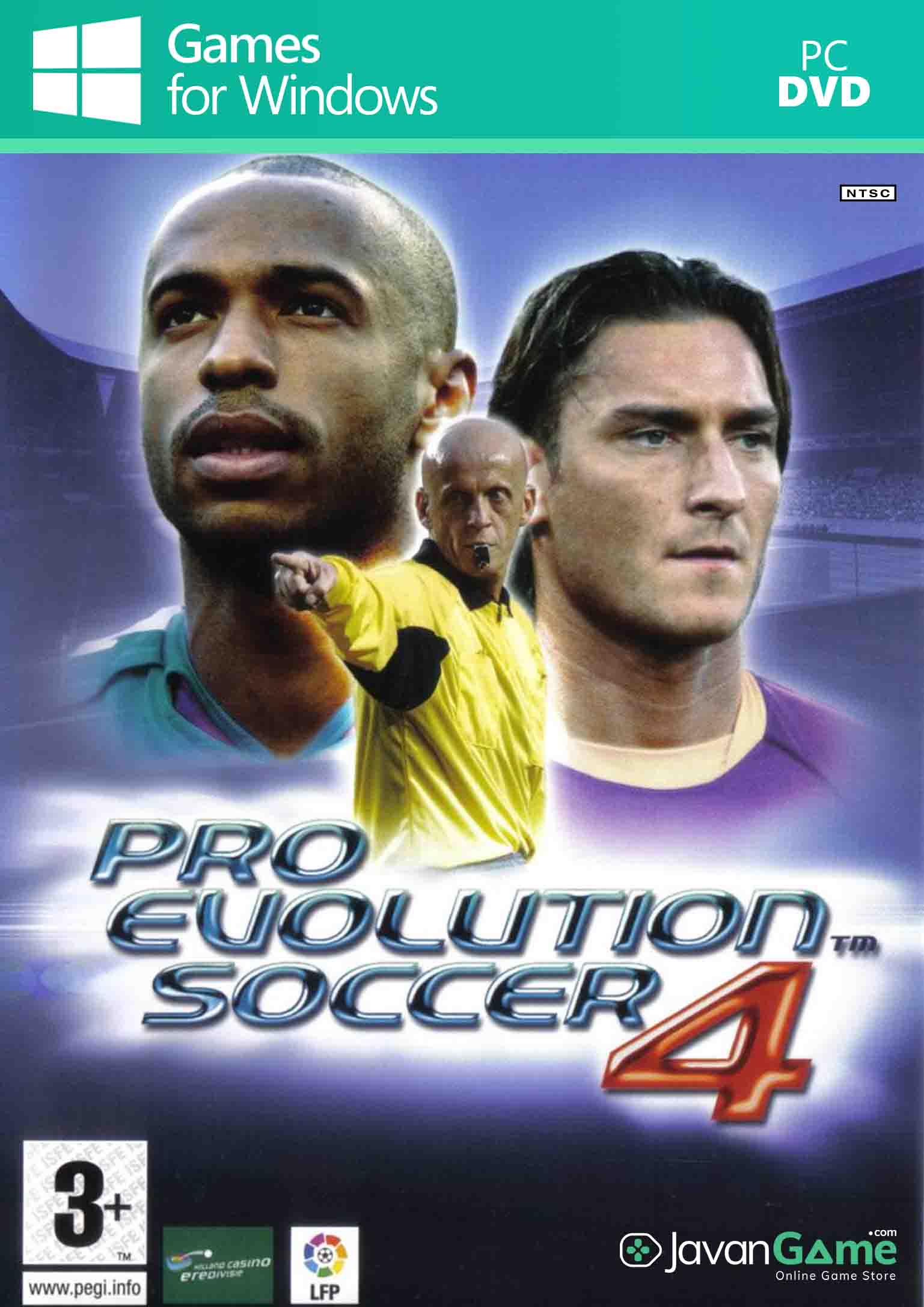 بازی Pro Evolution Soccer 4 برای PC