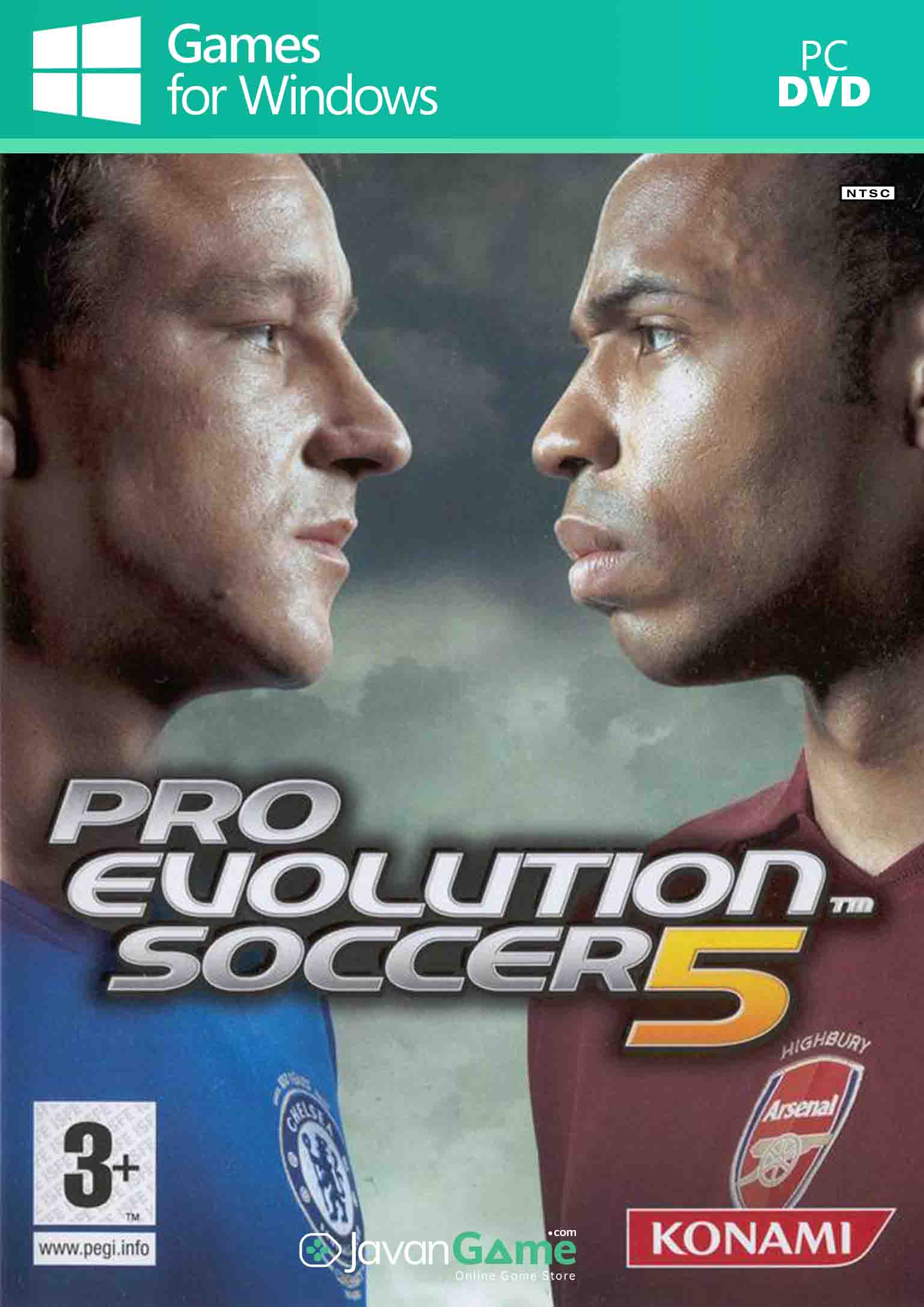 بازی Pro Evolution Soccer 5 برای PC