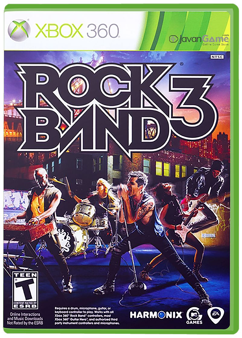 بازی Rock Band 3 برای XBOX 360