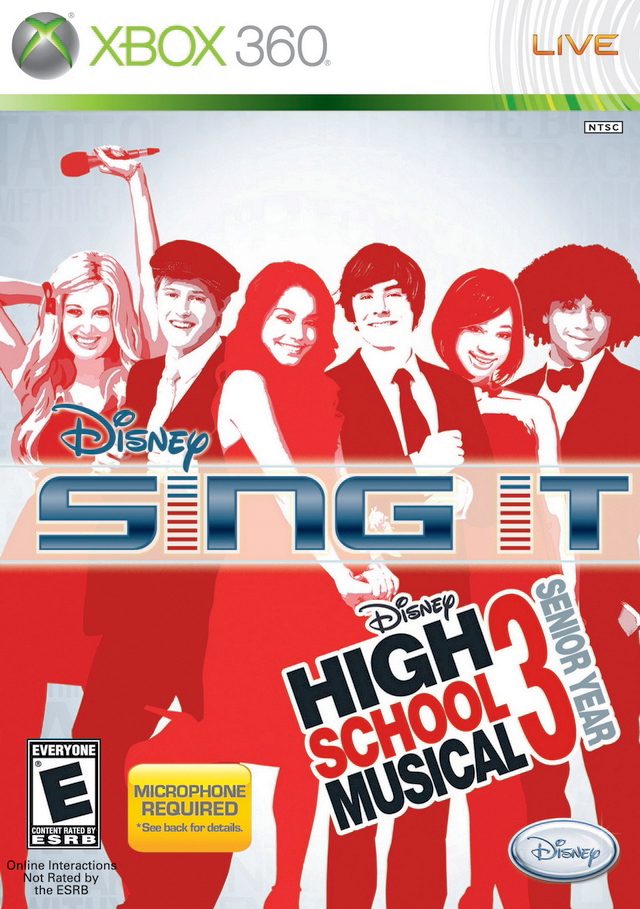 بازی Disney Sing It High School Musical 3 برای XBOX 360