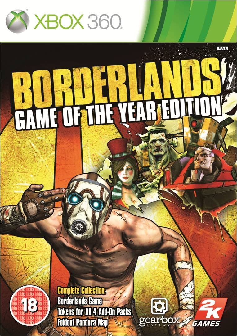 بازی Borderlands Game of the Year Edition برای XBOX 360