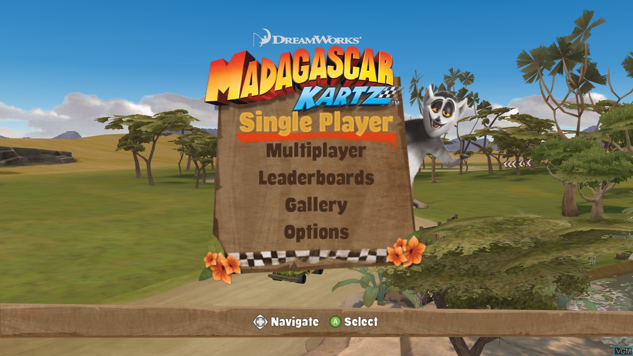 بازی Madagascar Kartz برای XBOX 360