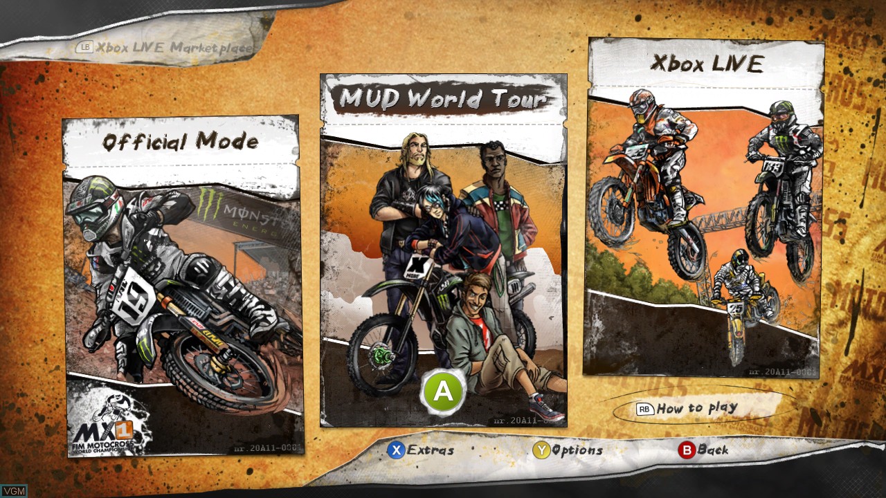 بازی Mud Fim Motocross World Championship برای XBOX 360