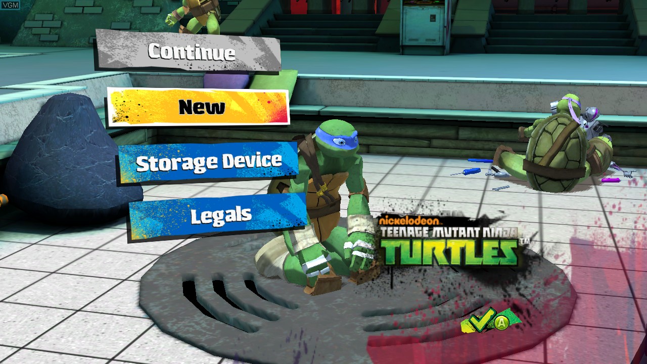 بازی Nickelodeon Teenage Mutant Ninja Turtles برای XBOX 360