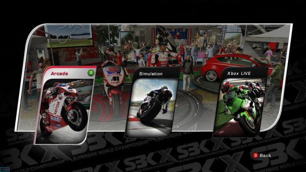 بازی SBK X Superbike World Championship برای XBOX 360