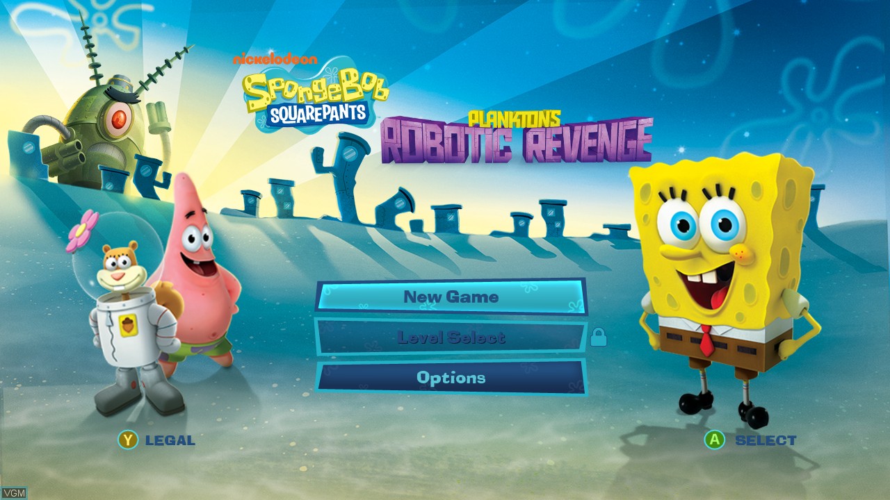 بازی SpongeBob SquarePants Planktons Robotic Revenge برای XBOX 360