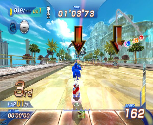 بازی Sonic Free Riders برای XBOX 360