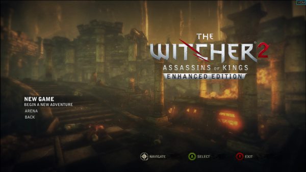 بازی The Witcher 2 Assassins of Kings برای XBOX 360