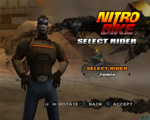 بازی Nitrobike برای PS2