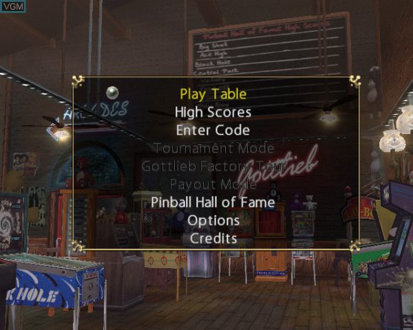 بازی Pinball Hall of Fame - The Gottlieb Collection برای PS2