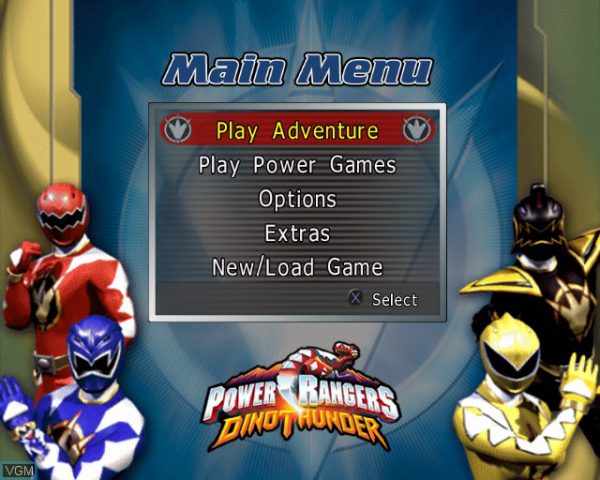 بازی Power Rangers - Dino Thunder برای PS2