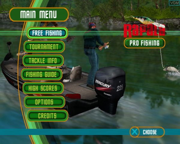بازی Rapala Pro Fishing برای PS2