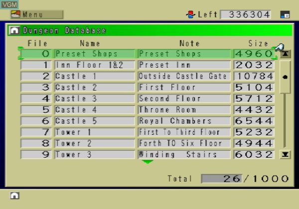 بازی RPG Maker II برای PS2
