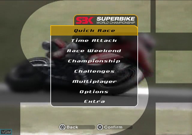 بازی SBK - Superbike World Championship برای PS2