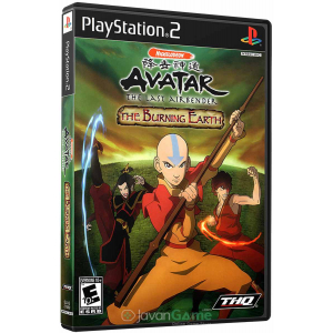 بازی Nickelodeon Avatar - The Last Airbender - The Burning Earth برای PS2