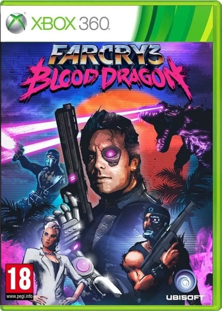 بازی Far Cry 3 Blood Dragon برای XBOX 360