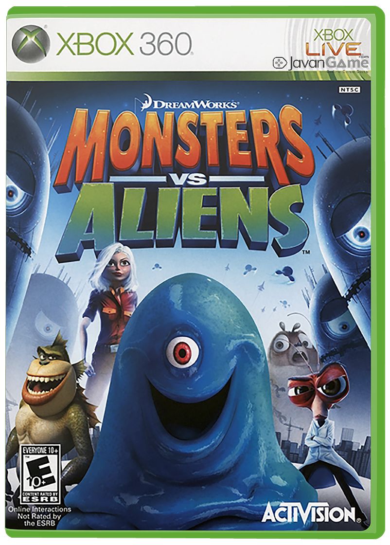 بازی Monsters Vs Aliens برای XBOX 360