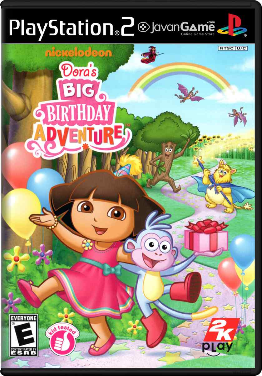 بازی Nickelodeon Dora's Big Birthday Adventure برای PS2