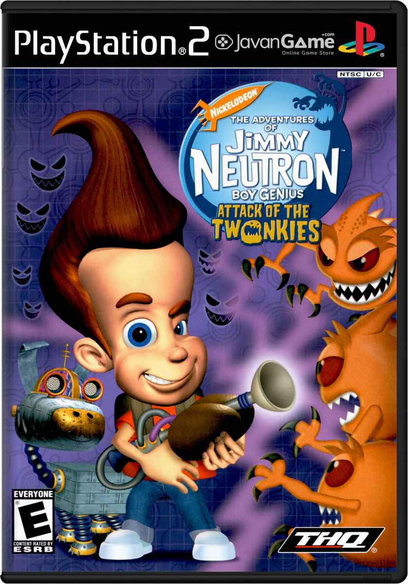 بازی Adventures of Jimmy Neutron Boy Genius - Attack of the Twonkies, The برای PS2