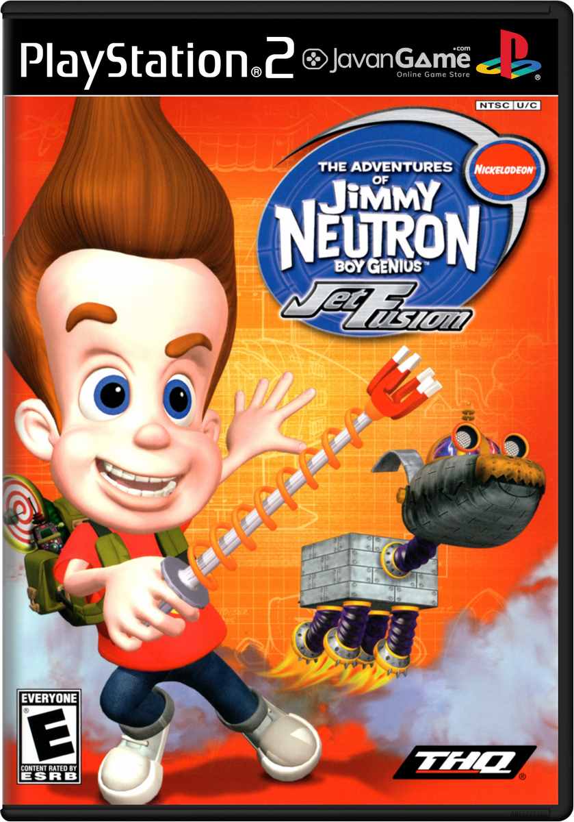 بازی Nickelodeon Jimmy Neutron - Boy Genius - Jet Fusion برای PS2
