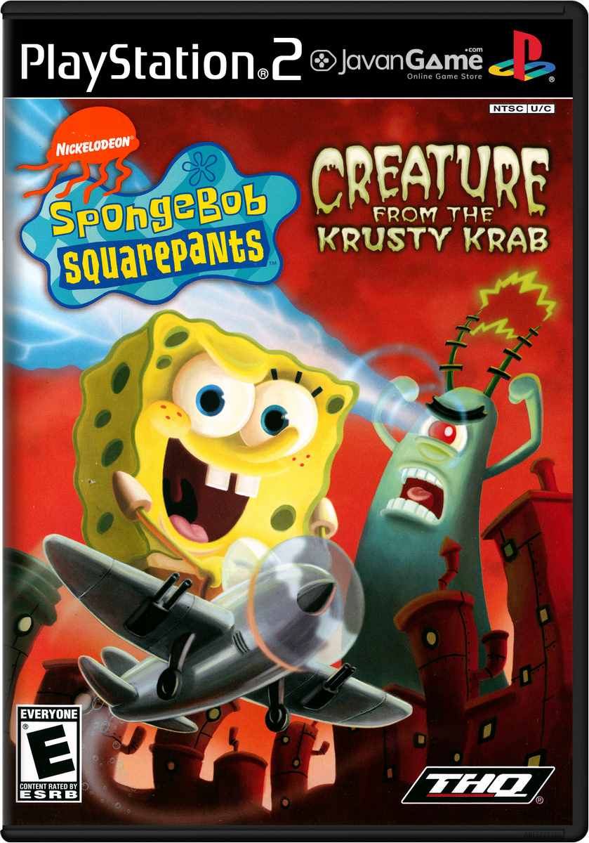 بازی Nickelodeon SpongeBob SquarePants - Creature from the Krusty Krab برای PS2