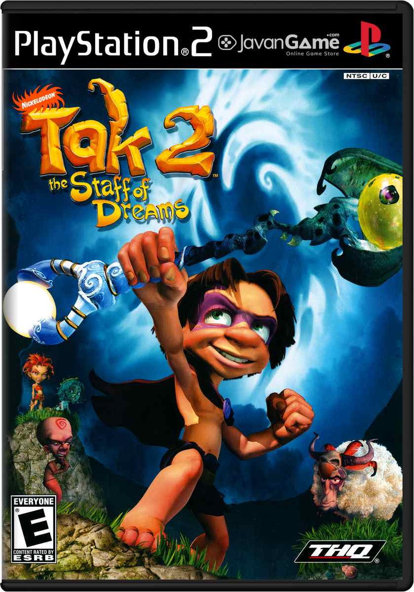 بازی Nickelodeon Tak 2 - The Staff of Dreams برای PS2