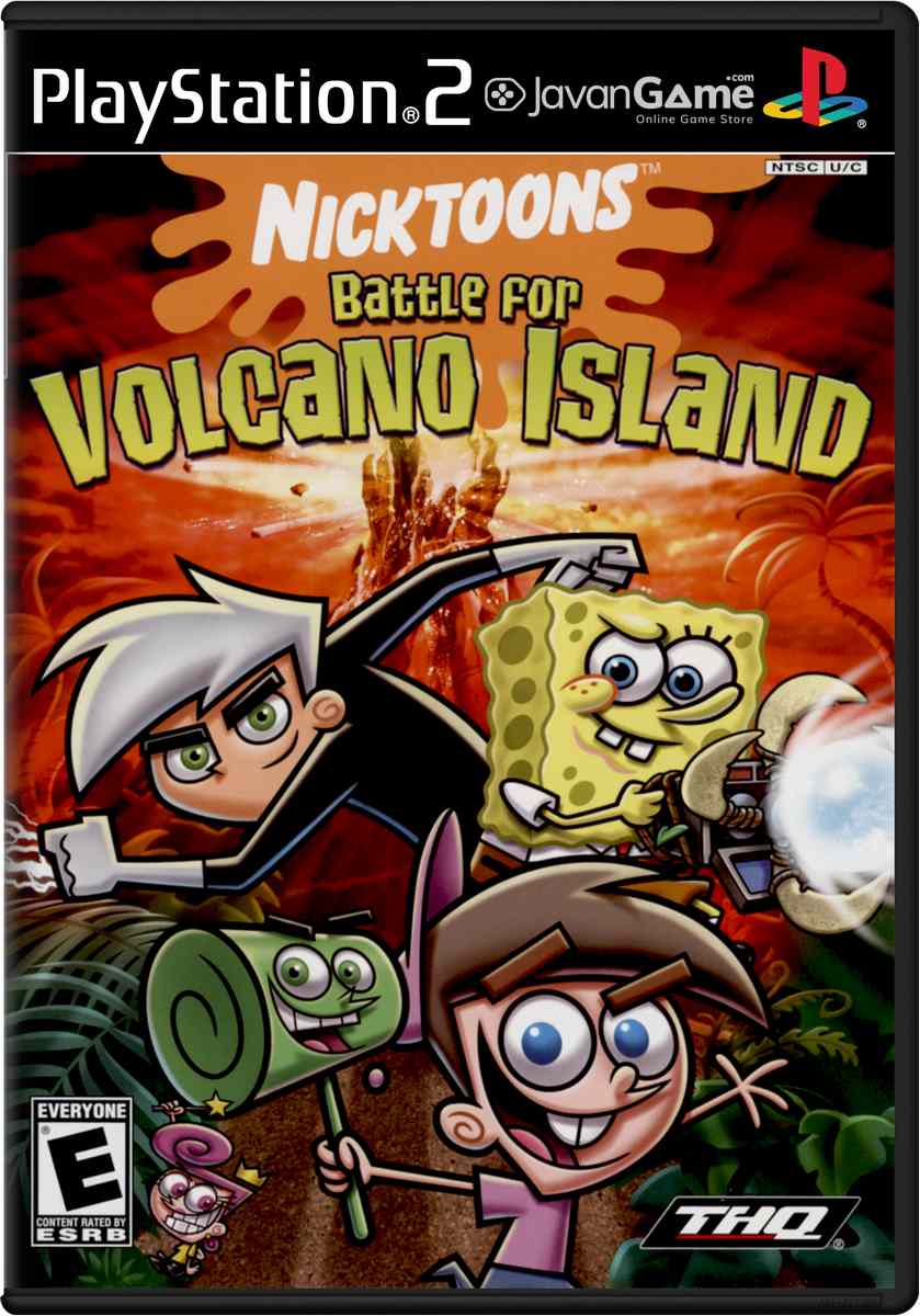 بازی Nicktoons - Battle for Volcano Island برای PS2
