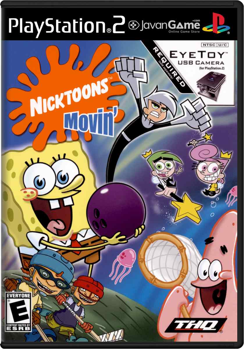 بازی Nicktoons Movin برای PS2