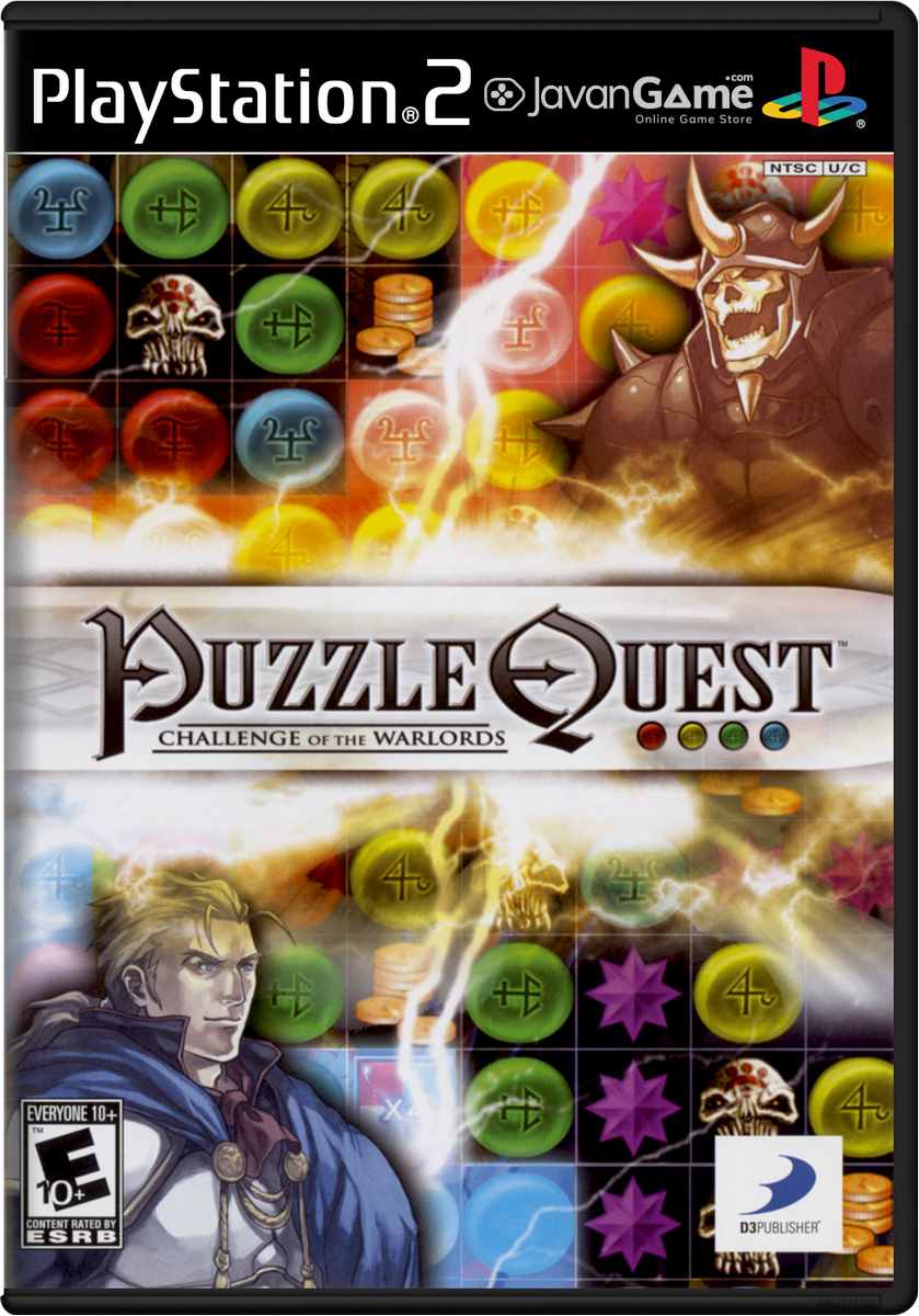 بازی Puzzle Quest - Challenge of the Warlords برای PS2