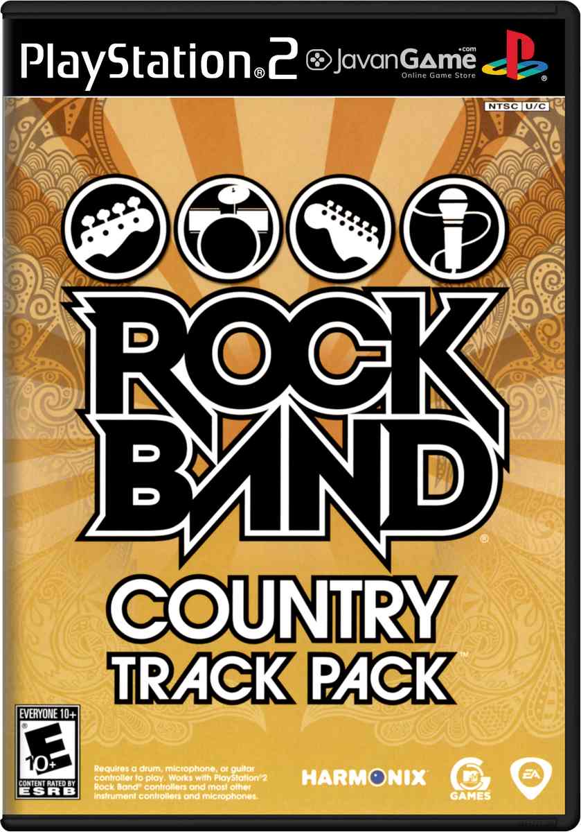 بازی Rock Band - Country Track Pack برای PS2