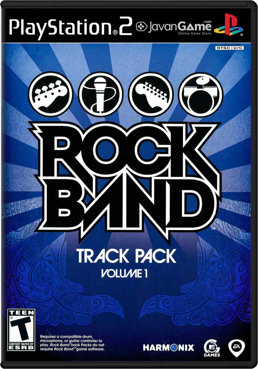 بازی Rock Band - Track Pack Volume 1 برای PS2