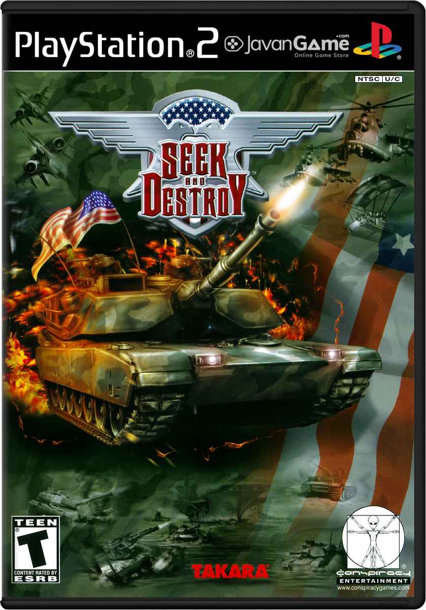 بازی Seek and Destroy برای PS2