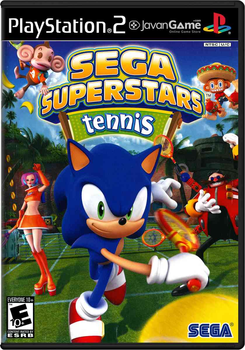 بازی Sega Superstars Tennis برای PS2